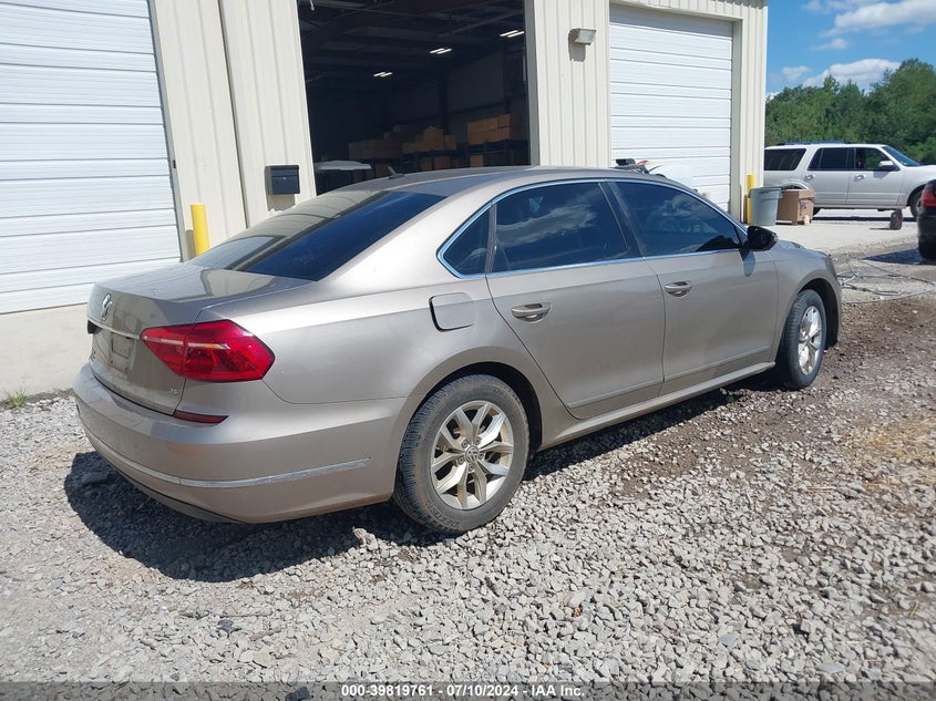 2016 VOLKSWAGEN PASSAT 1.8T S - 1VWAT7A30GC022485