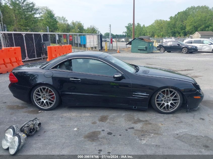 2004 Mercedes-Benz Sl 500 VIN: WDBSK75F34F076726 Lot: 39819766