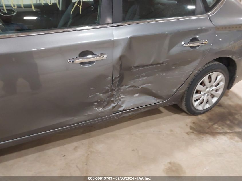 2015 Nissan Sentra S VIN: 3N1AB7AP1FY380499 Lot: 39819769