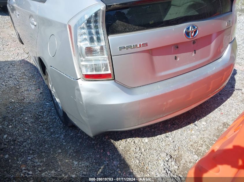 2011 Toyota Prius Two VIN: JTDKN3DU0B0265755 Lot: 39819783