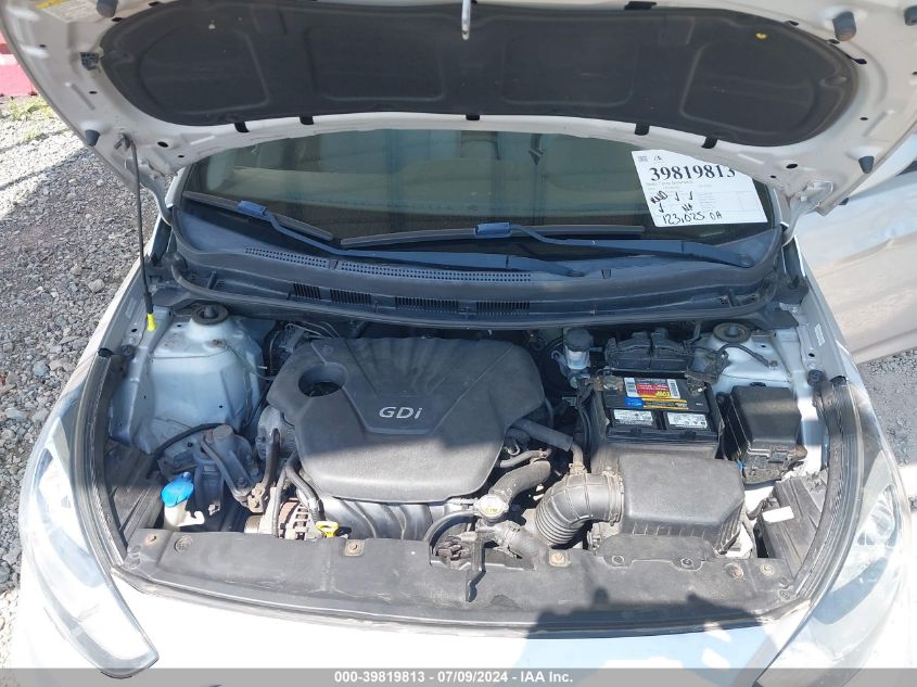 2013 Hyundai Accent Gls VIN: KMHCU4AE0DU425344 Lot: 39819813