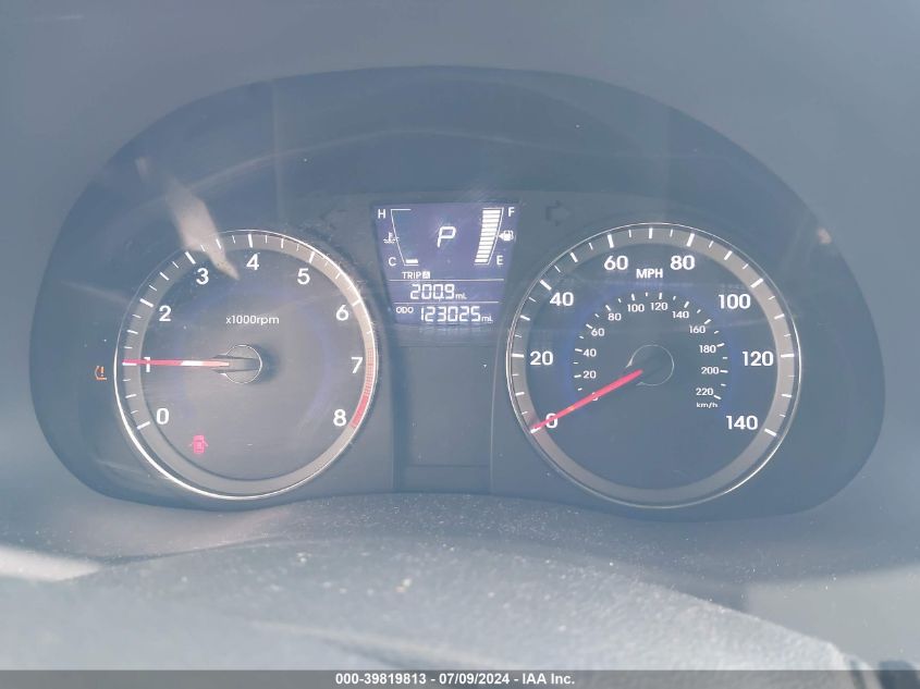 2013 Hyundai Accent Gls VIN: KMHCU4AE0DU425344 Lot: 39819813