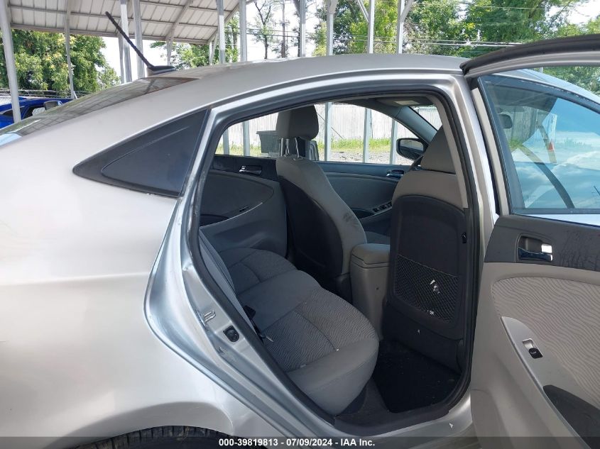 2013 Hyundai Accent Gls VIN: KMHCU4AE0DU425344 Lot: 39819813