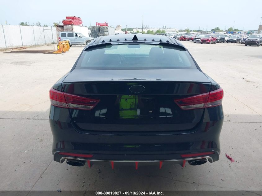 2017 Kia Optima Sxl Turbo VIN: 5XXGV4L27HG166191 Lot: 39819827