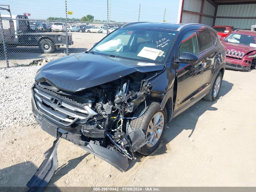 2017 Hyundai Tucson Limited/Sport And Eco/Se VIN: KM8J33A4XHU286034 Lot: 39819842