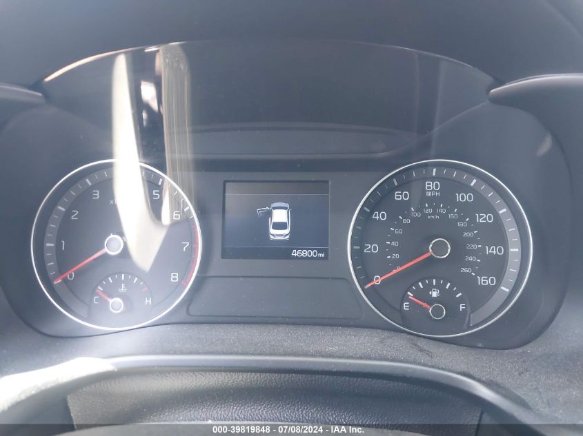 2021 Kia Forte Lxs VIN: 3KPF24AD4ME338494 Lot: 39819848