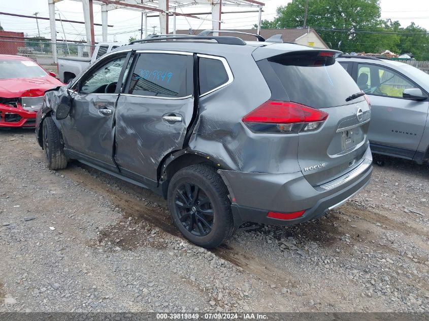 2017 Nissan Rogue Sv VIN: 5N1AT2MV4HC829706 Lot: 39819849