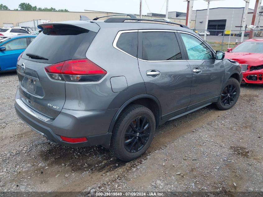 2017 Nissan Rogue Sv VIN: 5N1AT2MV4HC829706 Lot: 39819849