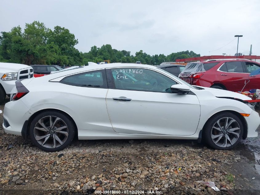 2019 Honda Civic Touring VIN: 2HGFC3B95KH357348 Lot: 39819860