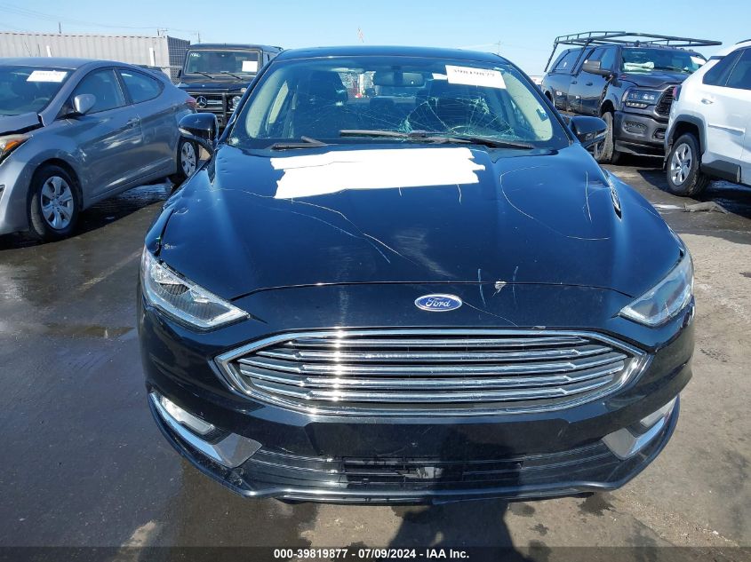 2017 Ford Fusion Se VIN: 3FA6P0HD9HR124444 Lot: 39819877