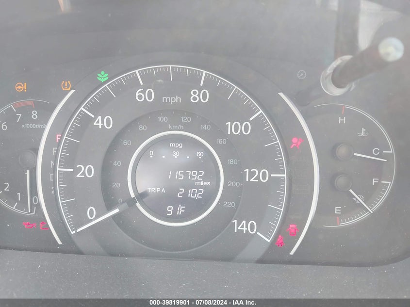 2013 Honda Cr-V Ex VIN: 5J6RM3H54DL031425 Lot: 39819901