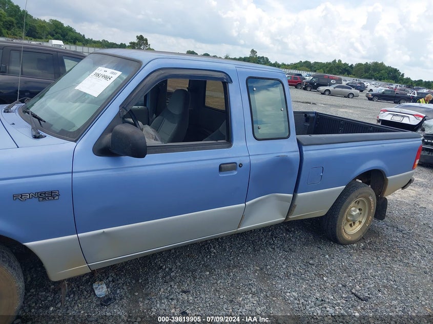 1997 Ford Ranger Splash/Xlt VIN: 1FTCR14XXVTA54895 Lot: 39819905
