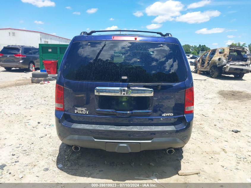 2013 Honda Pilot Ex-L VIN: 5FNYF4H55DB069279 Lot: 39819923