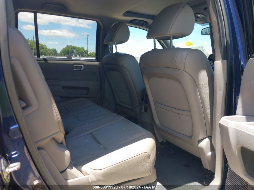 2013 Honda Pilot Ex-L VIN: 5FNYF4H55DB069279 Lot: 39819923