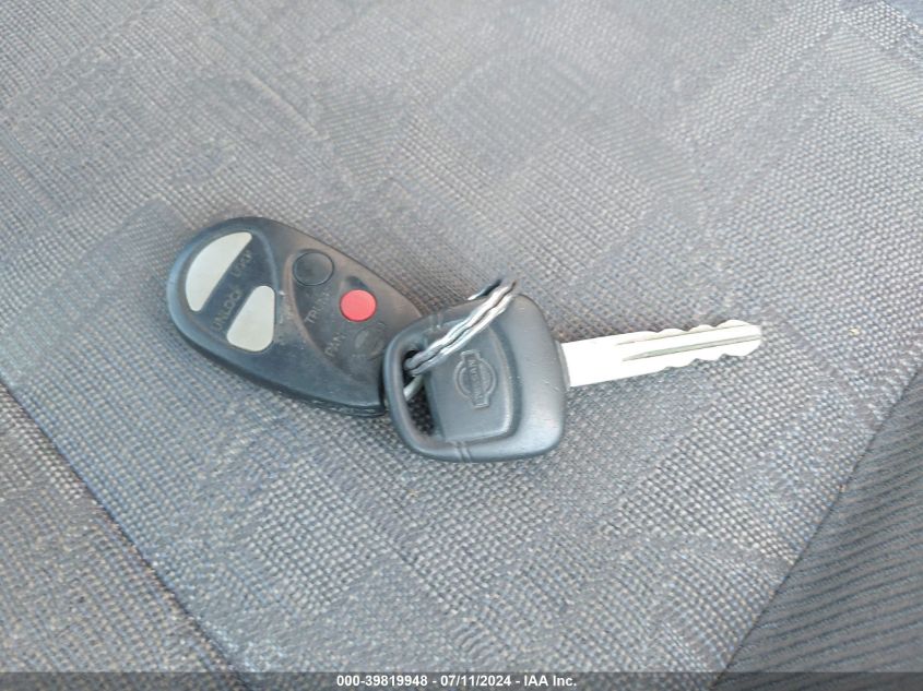 2001 Nissan Sentra Se VIN: 3N1BB51DX1L121952 Lot: 39819948