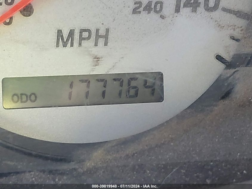 2001 Nissan Sentra Se VIN: 3N1BB51DX1L121952 Lot: 39819948