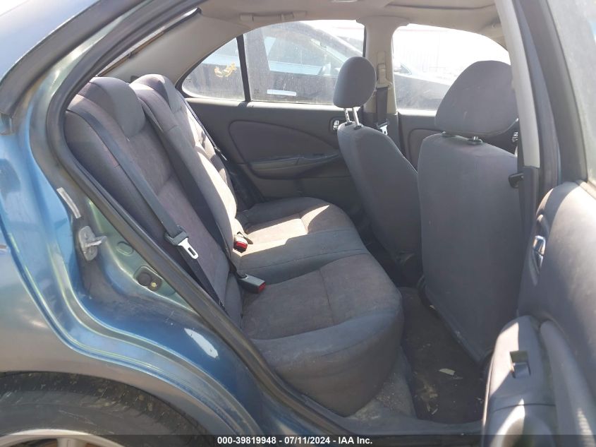 2001 Nissan Sentra Se VIN: 3N1BB51DX1L121952 Lot: 39819948