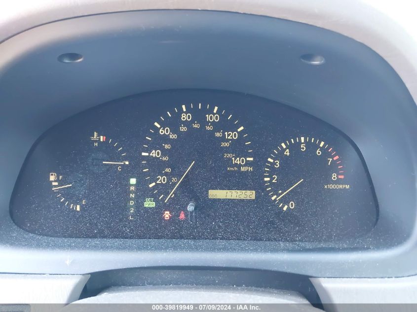 2000 Lexus Rx 300 VIN: JT6HF10U0Y0153636 Lot: 39819949