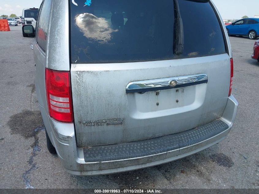 2008 Chrysler Town & Country Touring VIN: 2A8HR54P98R119091 Lot: 39819963