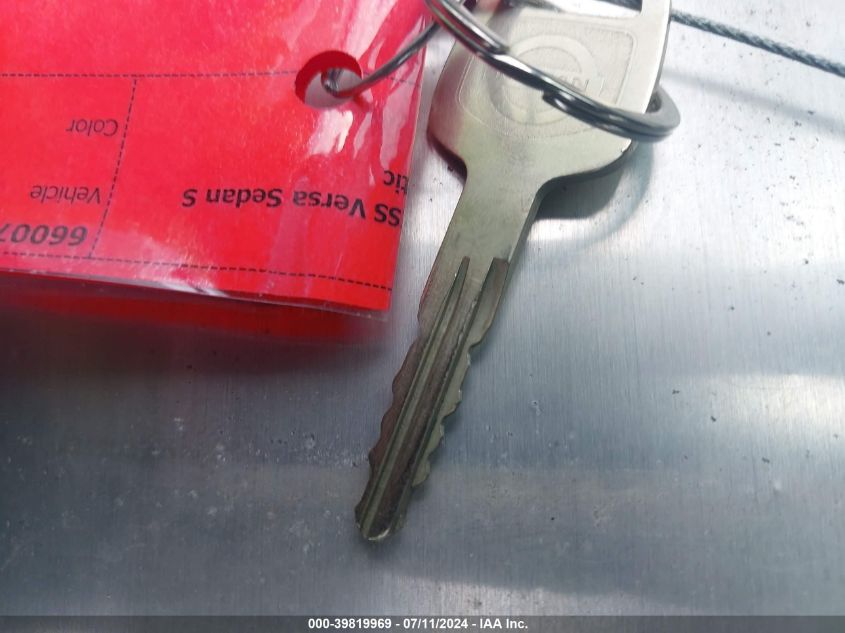 2017 Nissan Versa 1.6 S+ VIN: 3N1CN7AP7HL859672 Lot: 39819969