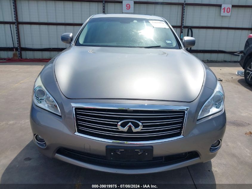 2012 Infiniti M37X VIN: JN1BY1AR7CM392186 Lot: 39819975