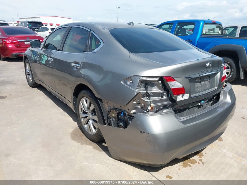 2012 Infiniti M37X VIN: JN1BY1AR7CM392186 Lot: 39819975