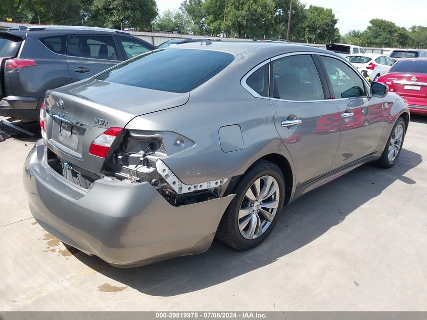 2012 Infiniti M37X VIN: JN1BY1AR7CM392186 Lot: 39819975
