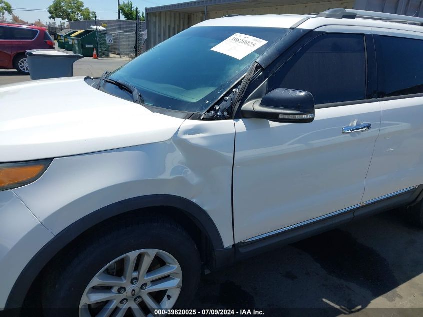 2014 Ford Explorer Xlt VIN: 1FM5K8D84EGB25009 Lot: 39820025