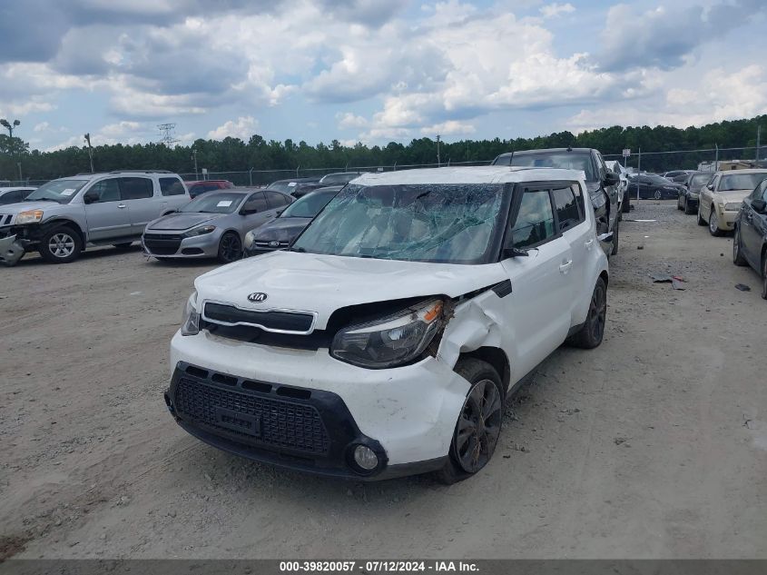 2016 Kia Soul + VIN: KNDJP3A5XG7333867 Lot: 39820057