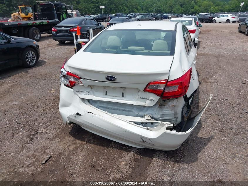 2015 Subaru Legacy 2.5I Premium VIN: 4S3BNBC63F3019722 Lot: 39820067