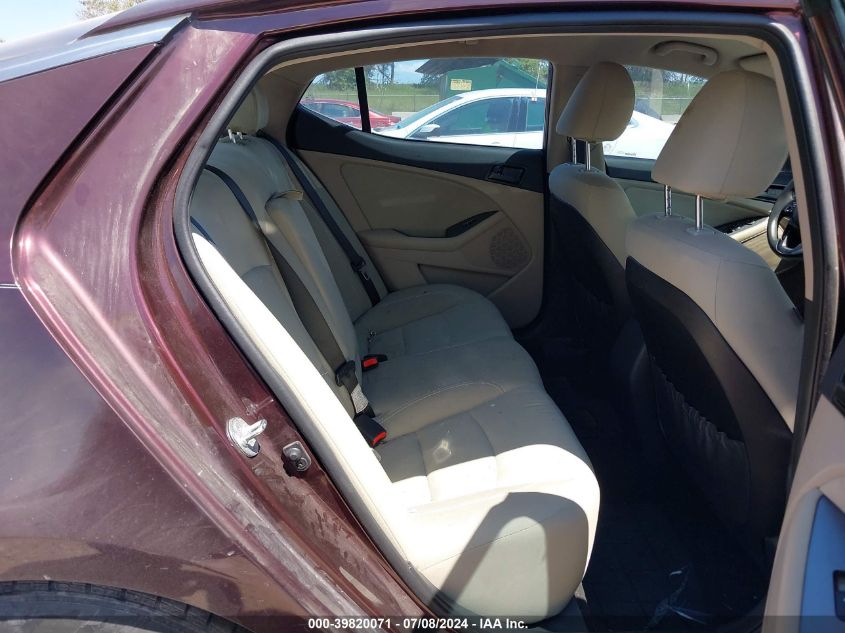 2012 Kia Optima Lx VIN: 5XXGM4A72CG073623 Lot: 39820071