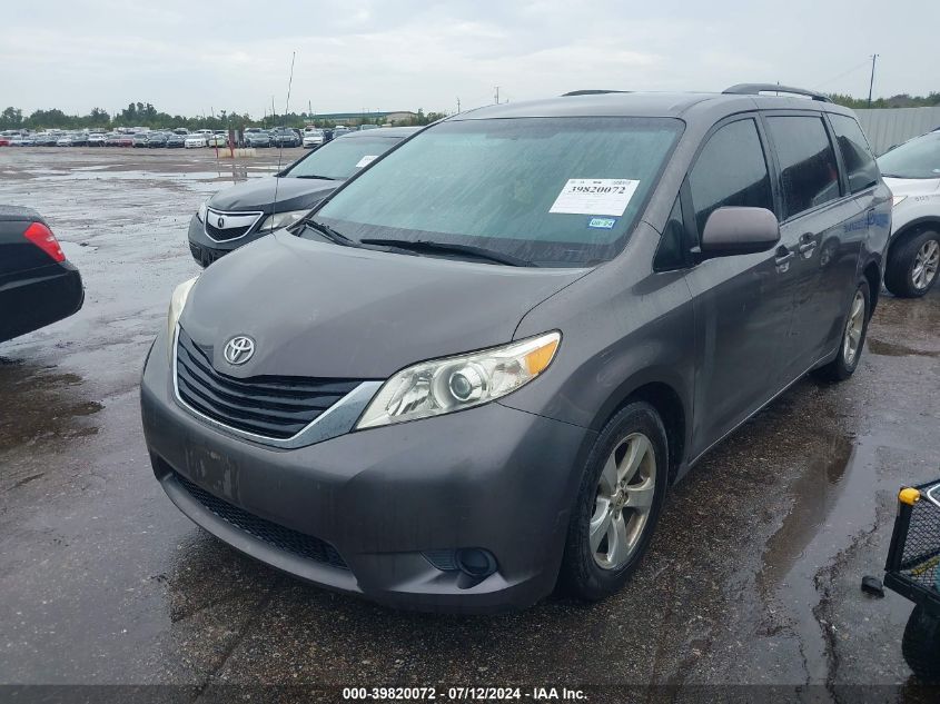 2013 Toyota Sienna Le V6 8 Passenger VIN: 5TDKK3DC6DS367240 Lot: 39820072