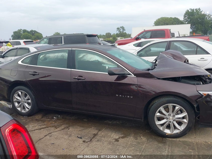 2020 CHEVROLET MALIBU FWD LT - 1G1ZD5ST3LF021273