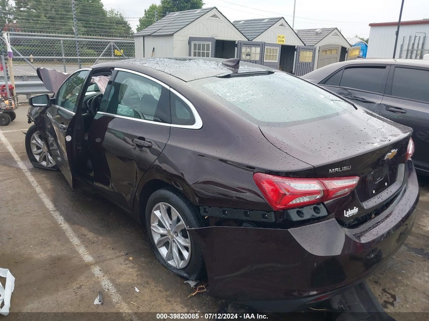 2020 CHEVROLET MALIBU FWD LT - 1G1ZD5ST3LF021273