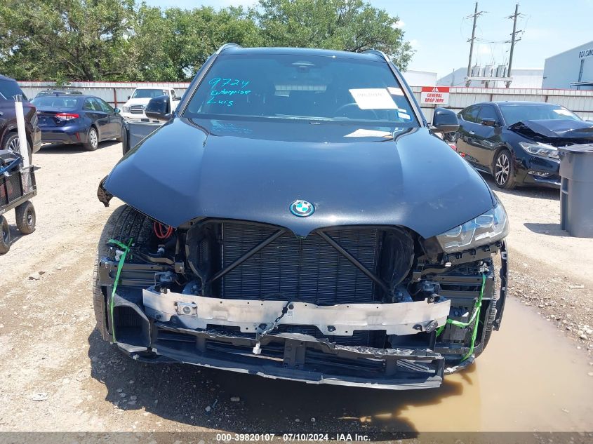 2024 BMW X5 Phev xDrive50E VIN: 5UX43EU01R9U30921 Lot: 39820107