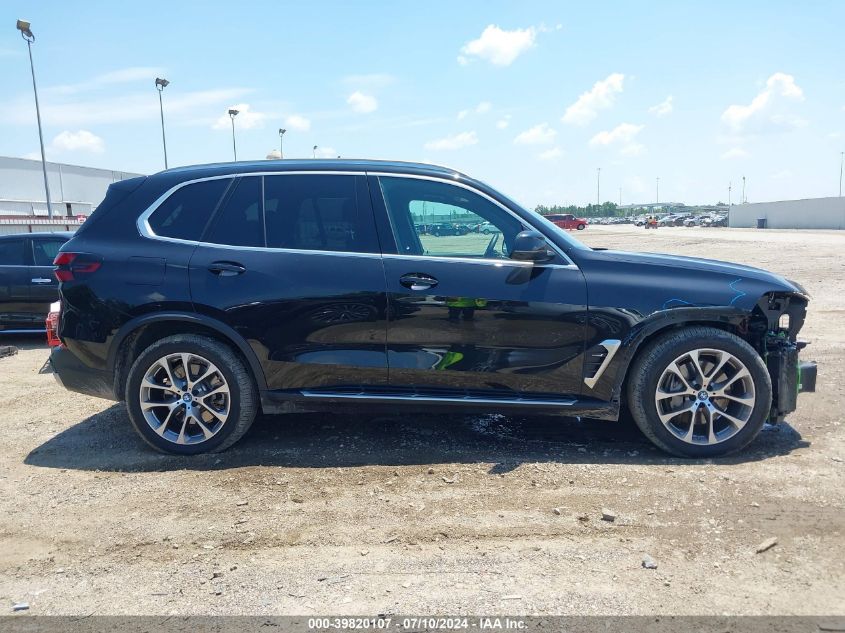 2024 BMW X5 Phev xDrive50E VIN: 5UX43EU01R9U30921 Lot: 39820107