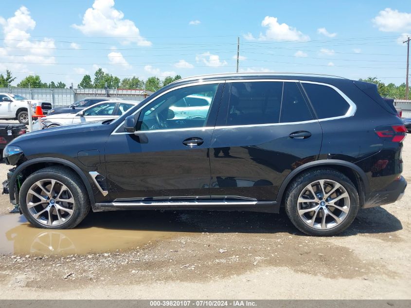 2024 BMW X5 Phev xDrive50E VIN: 5UX43EU01R9U30921 Lot: 39820107