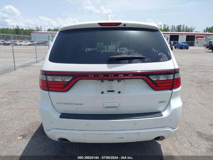 2018 Dodge Durango Gt Rwd VIN: 1C4RDHDG1JC316511 Lot: 39820144