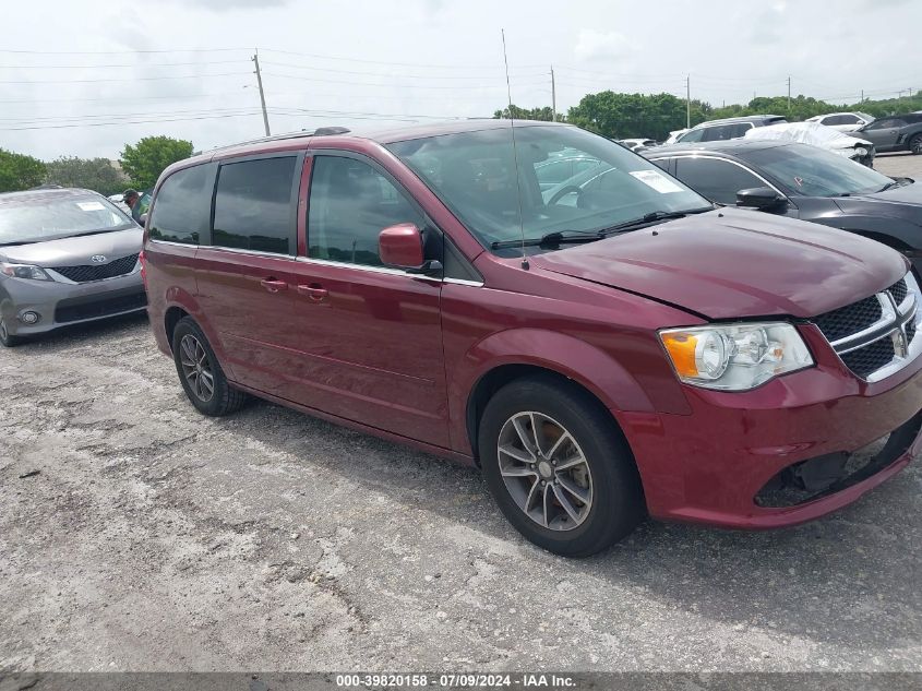 2017 Dodge Grand Caravan Sxt VIN: 2C4RDGCG8HR690045 Lot: 39820158
