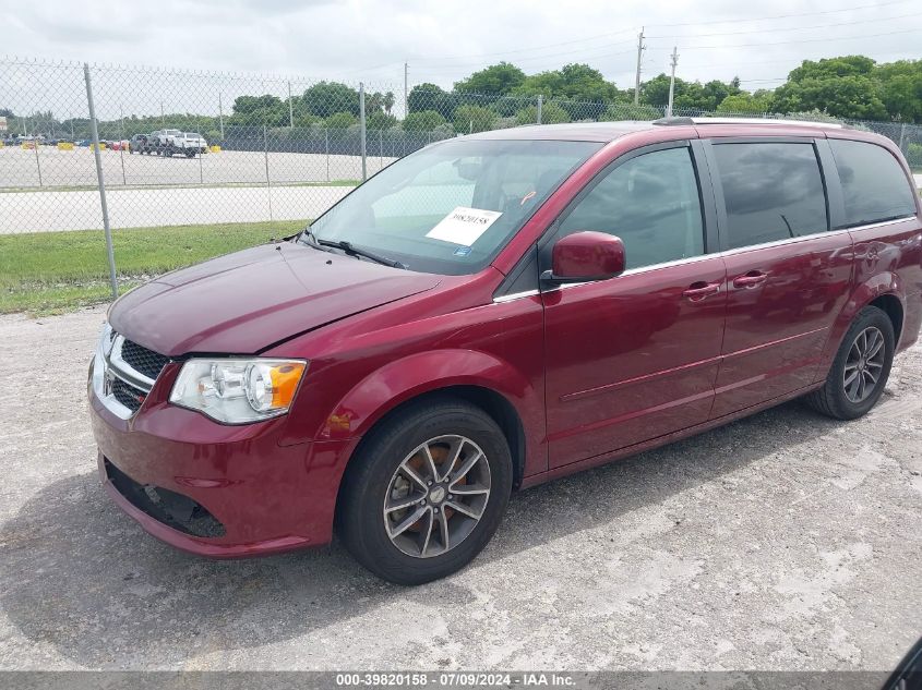 2017 Dodge Grand Caravan Sxt VIN: 2C4RDGCG8HR690045 Lot: 39820158