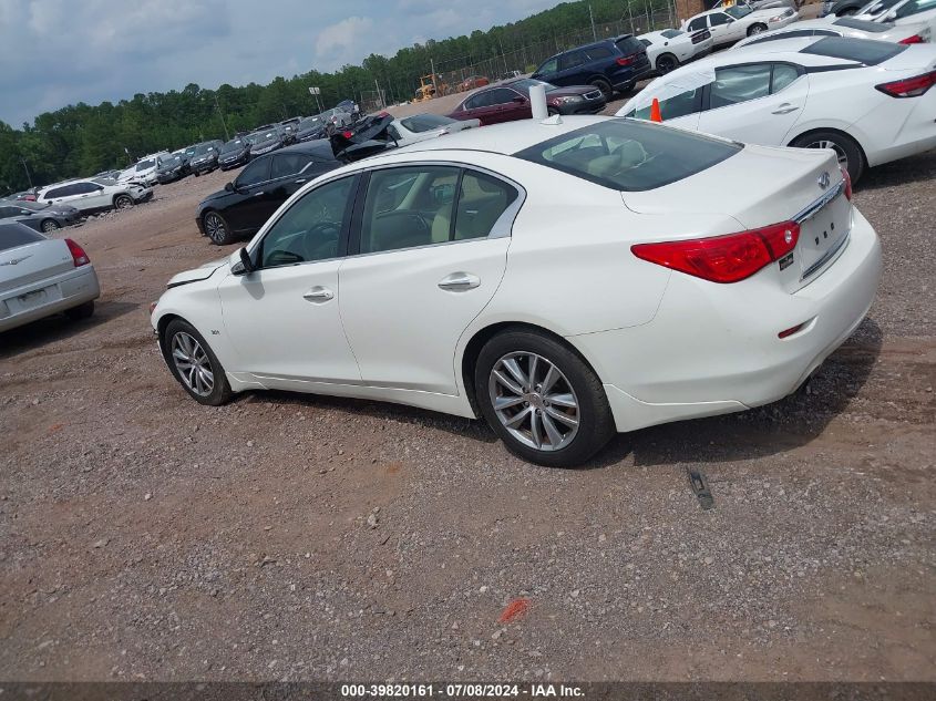 2016 Infiniti Q50 3.0T Premium VIN: JN1EV7AP1GM305895 Lot: 39820161