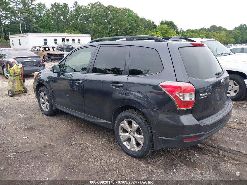 2016 Subaru Forester 2.5I Premium VIN: JF2SJAFC7GH467460 Lot: 39820178