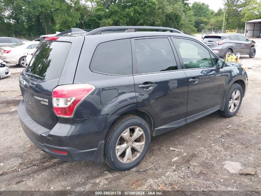 2016 Subaru Forester 2.5I Premium VIN: JF2SJAFC7GH467460 Lot: 39820178