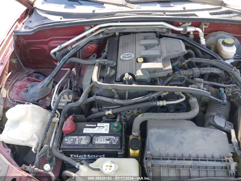 2006 Mazda Mx-5 Grand Touring VIN: JM1NC25F260105265 Lot: 39820183