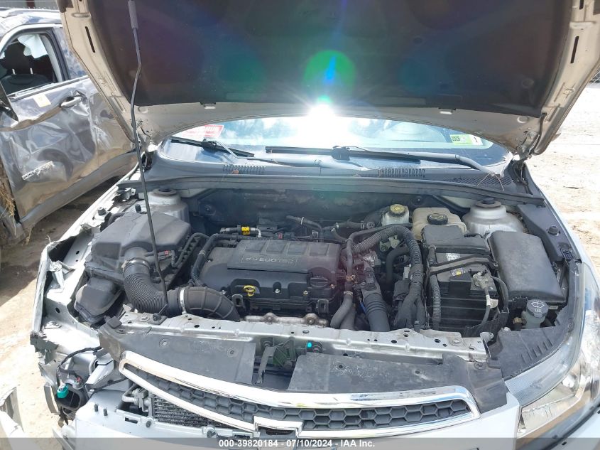 2013 Chevrolet Cruze Lt VIN: 1G1PK5SBXD7316385 Lot: 39820184