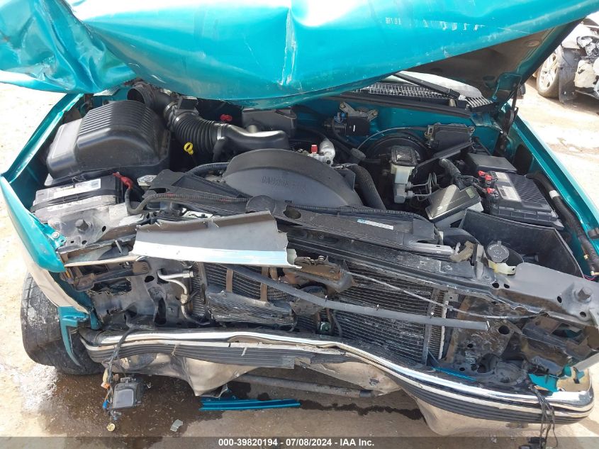 1996 Chevrolet Gmt-400 C1500 VIN: 2GCEC19R6T1117224 Lot: 39820194