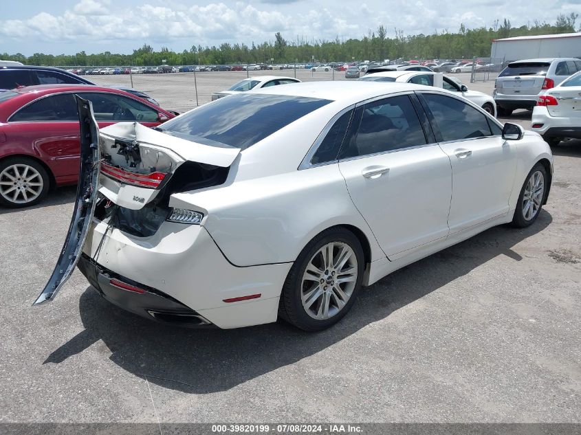 2014 Lincoln Mkz VIN: 3LN6L2J93ER833014 Lot: 39820199