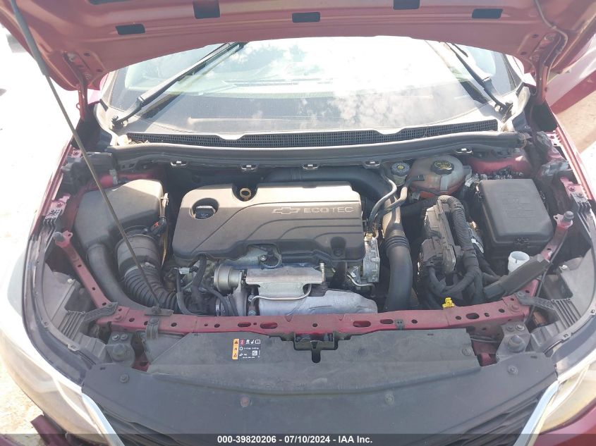 2018 Chevrolet Cruze Lt VIN: 1G1BE5SM4J7152856 Lot: 39820206