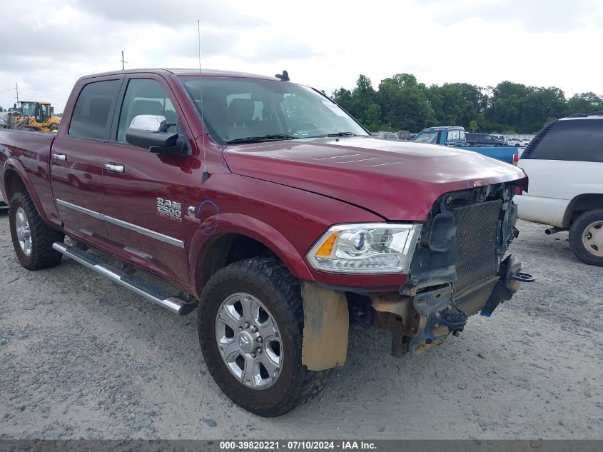 2017 Ram 2500 Laramie 4X4 6'4 Box VIN: 3C6UR5FLXHG590857 Lot: 39820221