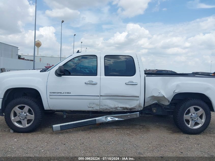 2013 GMC Sierra 2500Hd Denali VIN: 1GT125EG4DF137236 Lot: 39820224